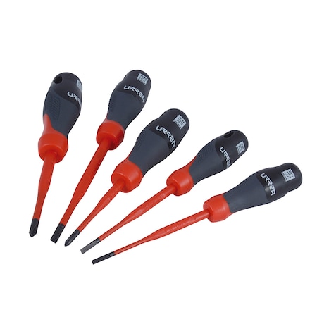 Urrea 1000V Trimaterial screwdriver set 5Pc 9700TSA